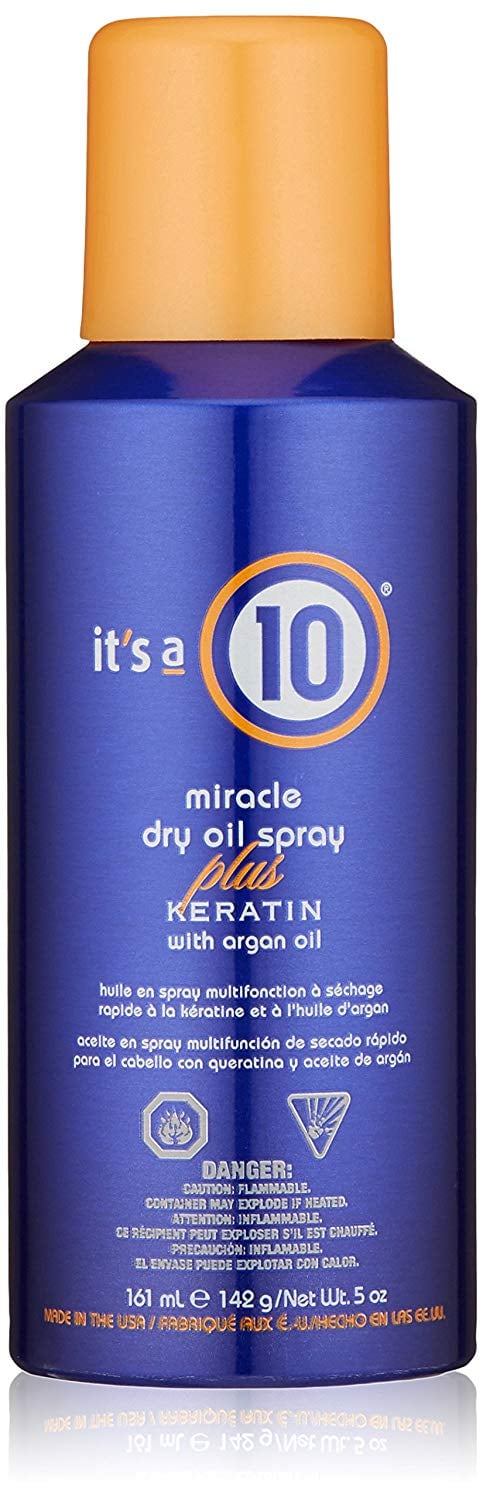 It's a 10 Haircare Miracle Dry Oil Spray Plus Keratin With Argan Oil