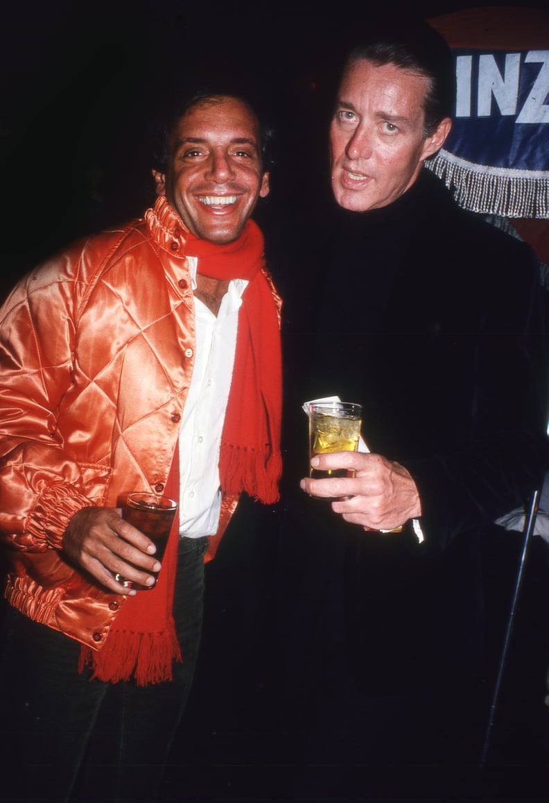 Steve Rubell and Halston in 1978