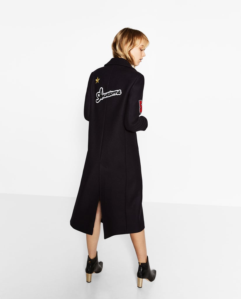 Zara Patch Coat ($150, originally $229)
