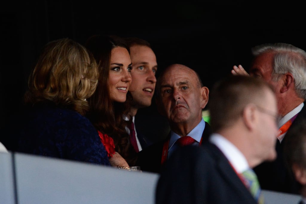 Kate Middleton and Prince William prepared for the opening ceremony.
Kate Middleton and Prince William prepared for the opening ceremony.