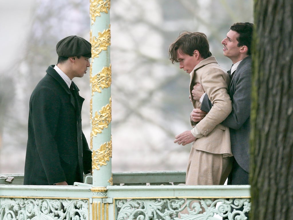 Eddie Redmayne on The Danish Girl Set Pictures