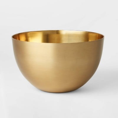 Project 62 Aluminium Serving Bowl Gold