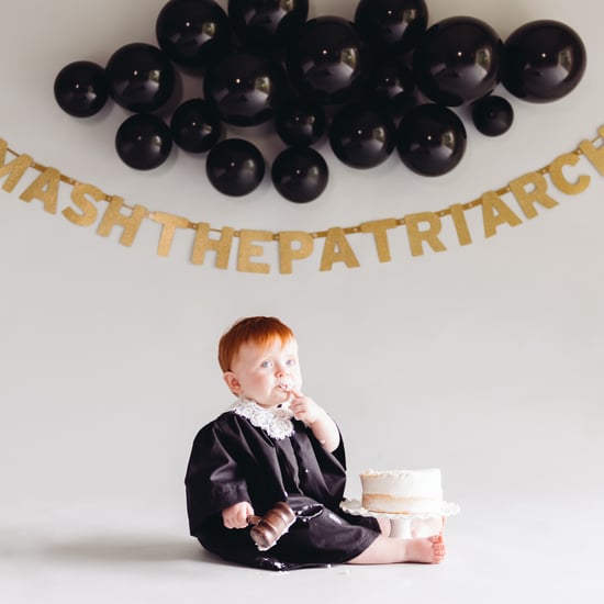 Smash the Patriarchy First Birthday Cake Smash