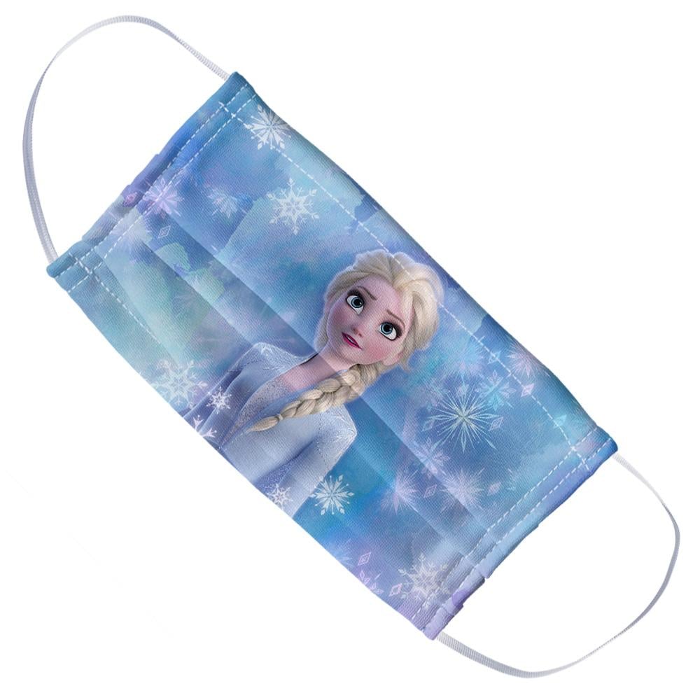 Frozen Elsa Watercolor Cloth Face Mask