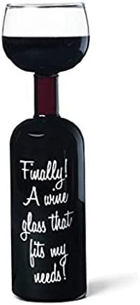 BigMouth Inc Ultimate Wine Bottle Glass