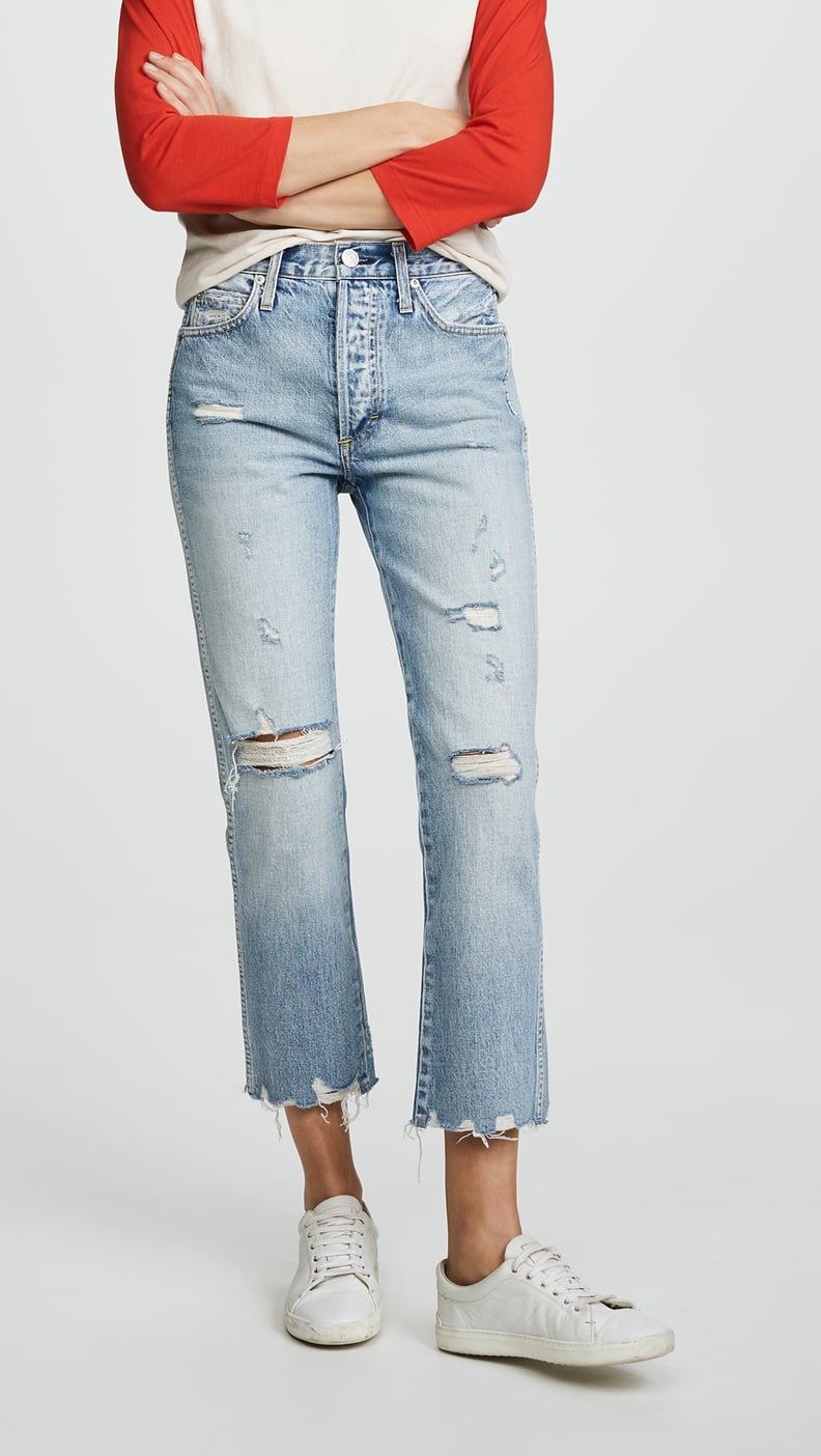 Amo Loverboy Relaxed Straight-Leg Jeans
