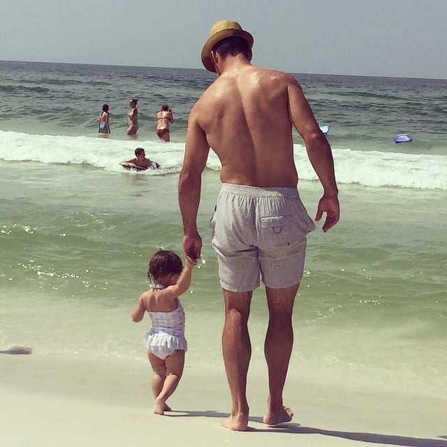 "My babies on our last vacation before our other baby comes! #vacationmemories #tilnexttime."