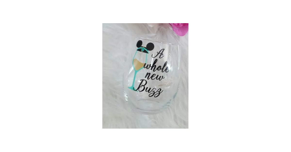 Jasmine Disney Princess Stemless Wine Glasses POPSUGAR Family Photo 4