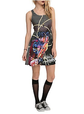 Superman and Wonder Woman Kiss Dress