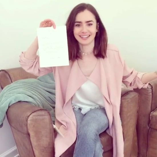 Michelle Obama's Letter to Lily Collins