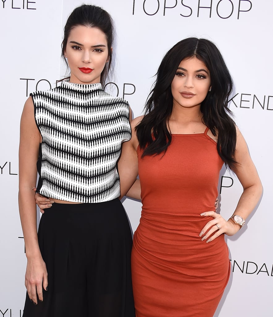 Kendall and Kylie Jenner at Topshop Collection Launch