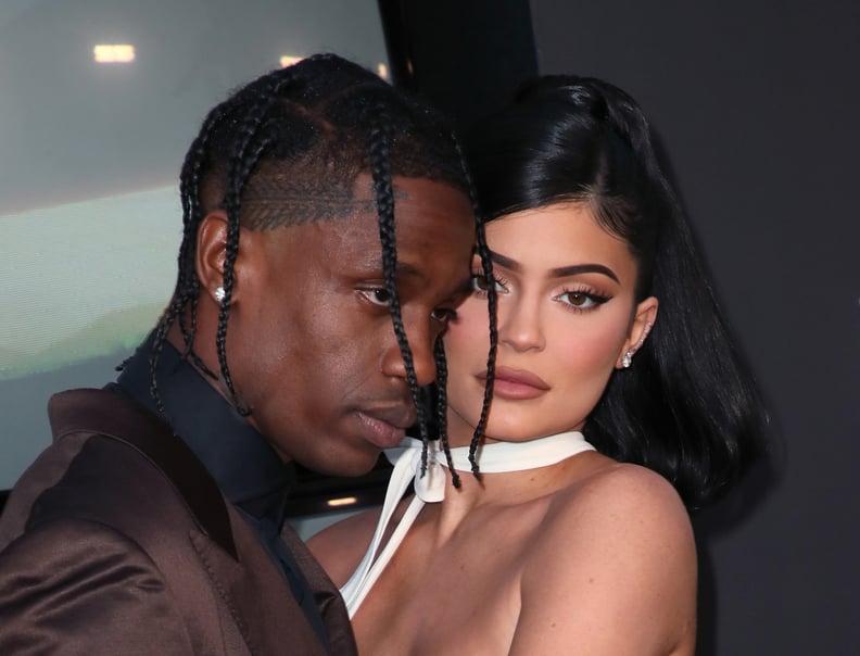 Kylie Jenner and Travis Scott at Travis Scott: Look Mom I Can Fly Premiere