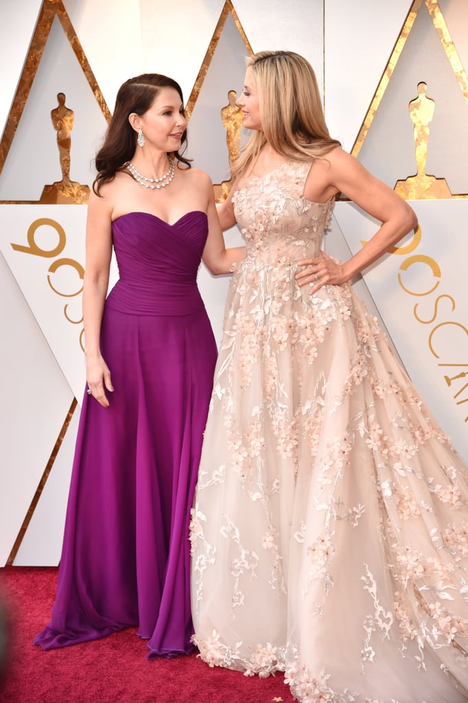 Mira Sorvino and Ashley Judd at the 2018 Oscars