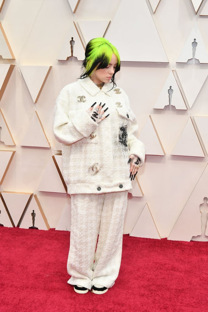 Billie Eilish on the Red Carpet at the 2020 Oscars