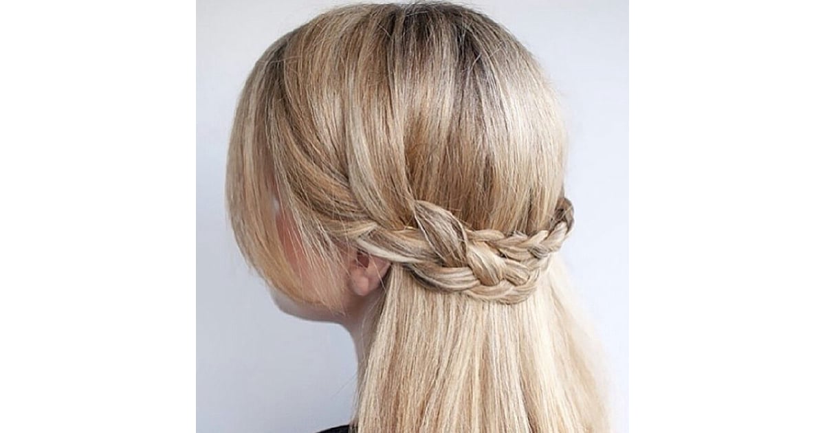 Behind-the-Head Plait | 43 Stunning Summer Plaits You'll Want to Copy ...