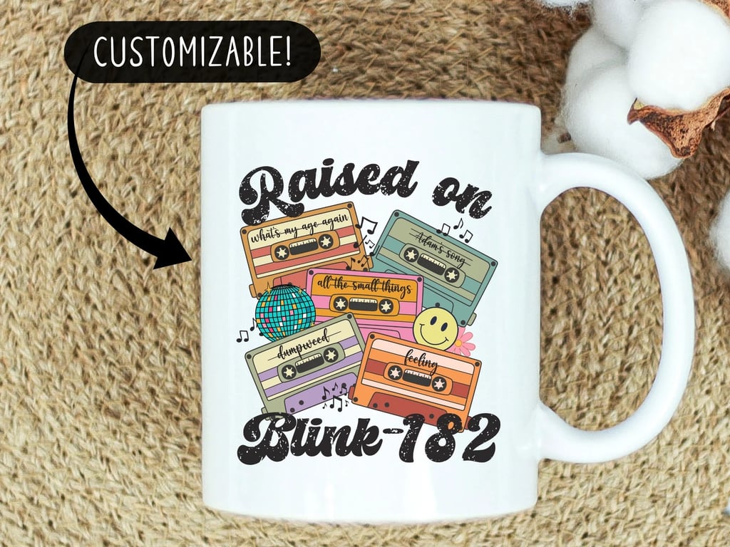 Blink182 Coffee Mug The Best Blink182 Merch POPSUGAR