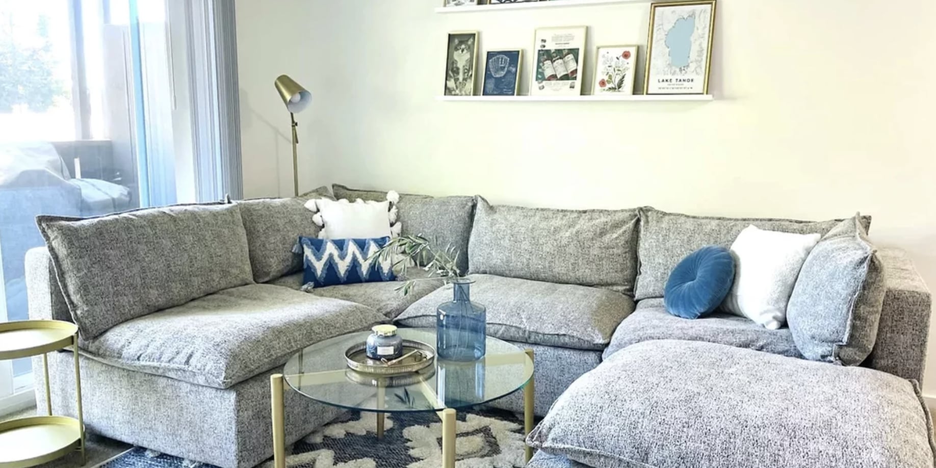 I Tried Albany Park's Famous Sectional, and It's the Comfiest Sofa on the Internet