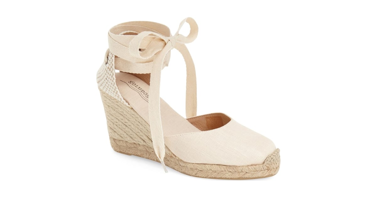 soludos wedge lace up espadrille