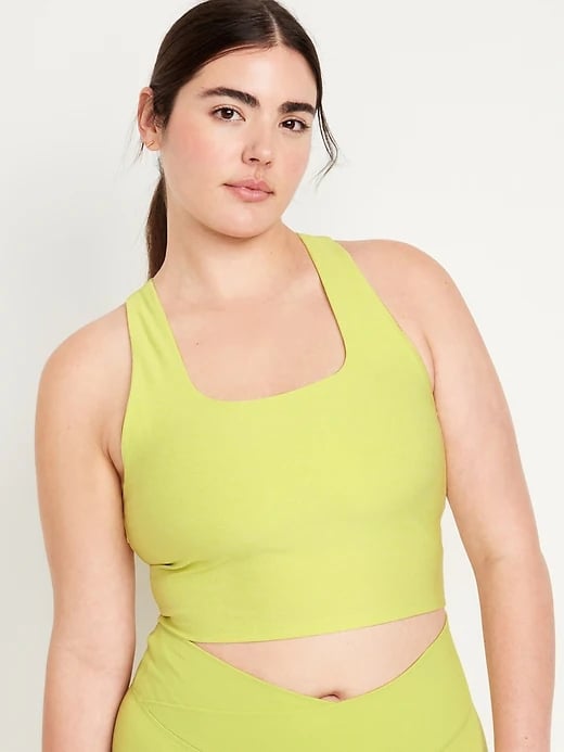 Old Navy Light Support Cloud+ Longline Sports Bra