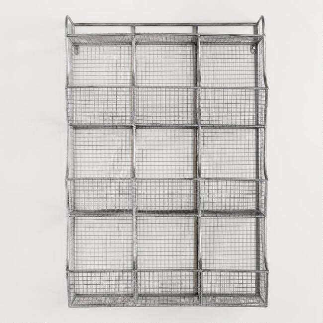 Metal 9-Cubby Thomas Wall Storage