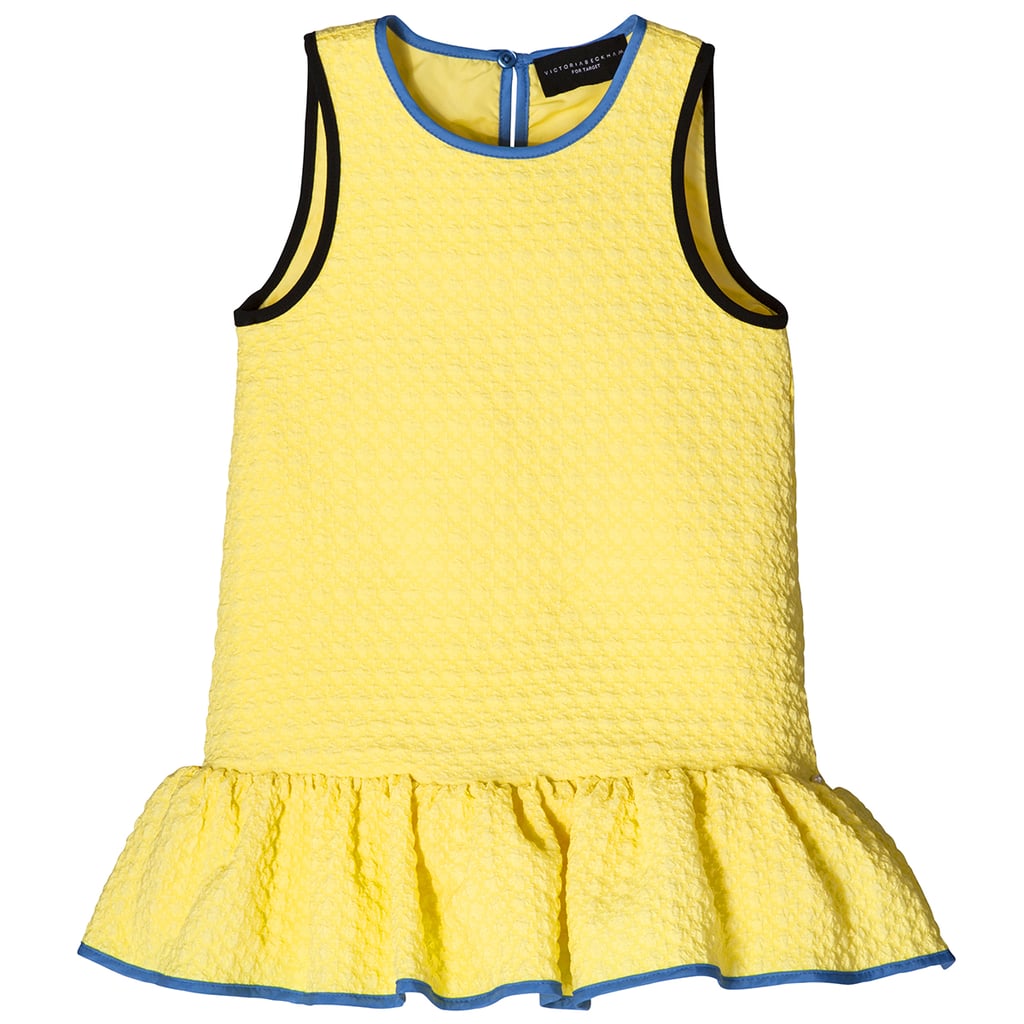 女孩的黄色Cloque裙(28美元)
