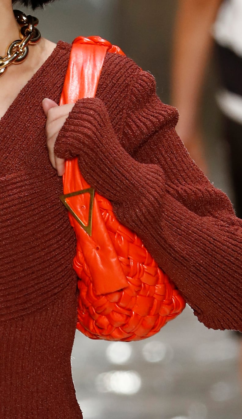 A Bottega Veneta Bag on the Runway During Milan Fashion Week