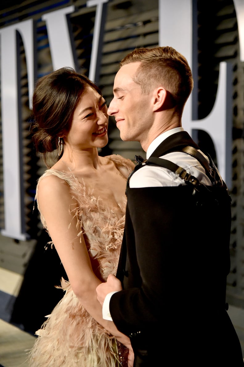 Adam Rippon at the Oscars 2018 POPSUGAR Celebrity