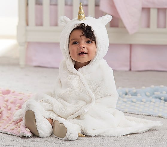 Nursery Fur Unicorn Bath Wrap