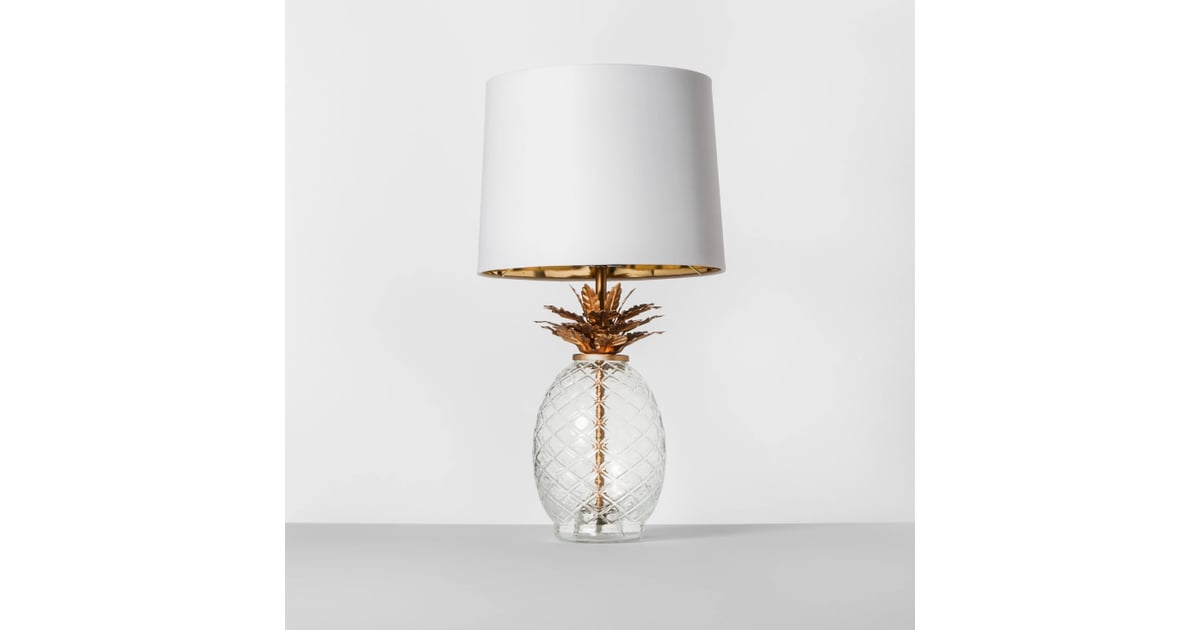 Get the Look Glass Pineapple Table Lamp Target Home Spring