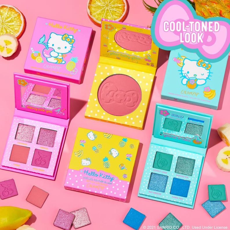 ColourPop x Hello Kitty Cool Waves Eye & Cheek Makeup Set