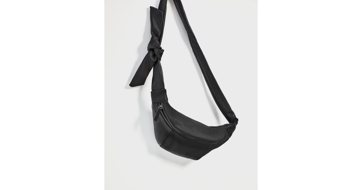 Zara Leather Belt Bag | Belt Bags Trend | POPSUGAR Fashion Photo 3