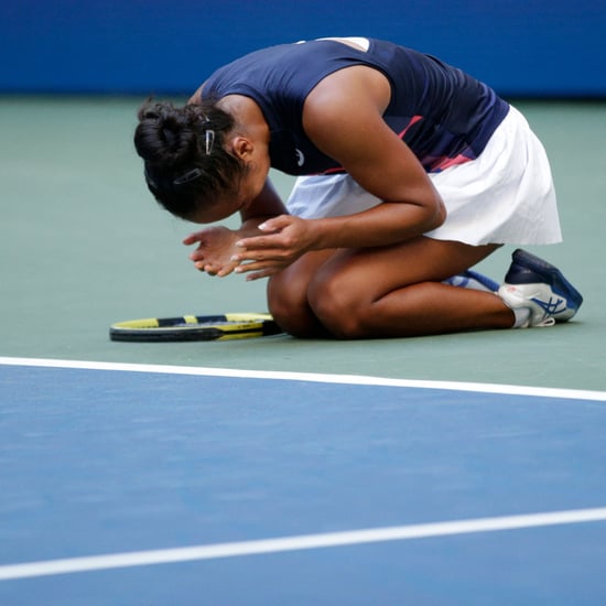 Watch Leylah Fernandez's Reaction Advancing to US Open Semis