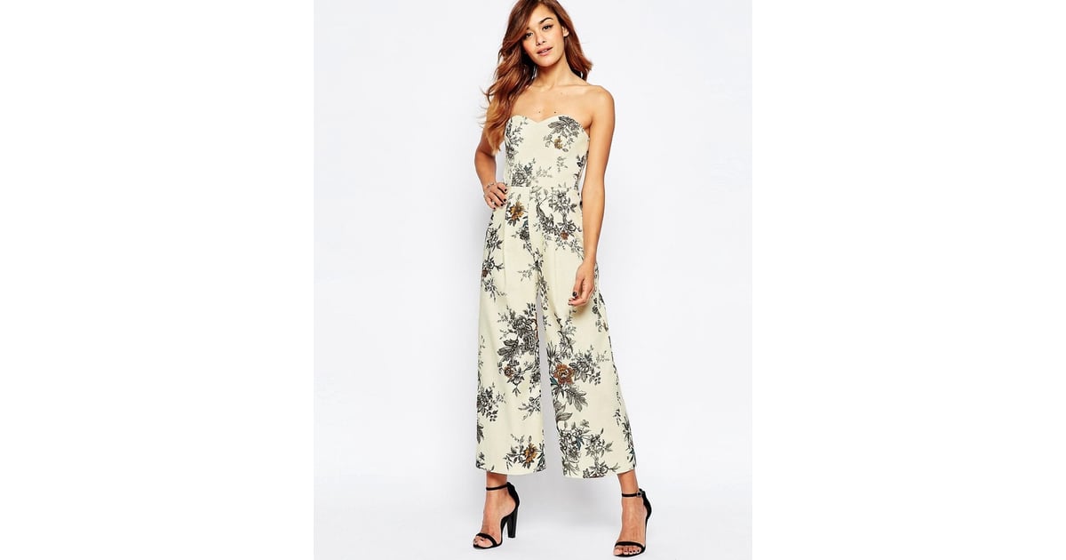 Asos Occasion Tailored Floral Jumpsuit (111) Jumpsuits to Wear to Weddings POPSUGAR Fashion