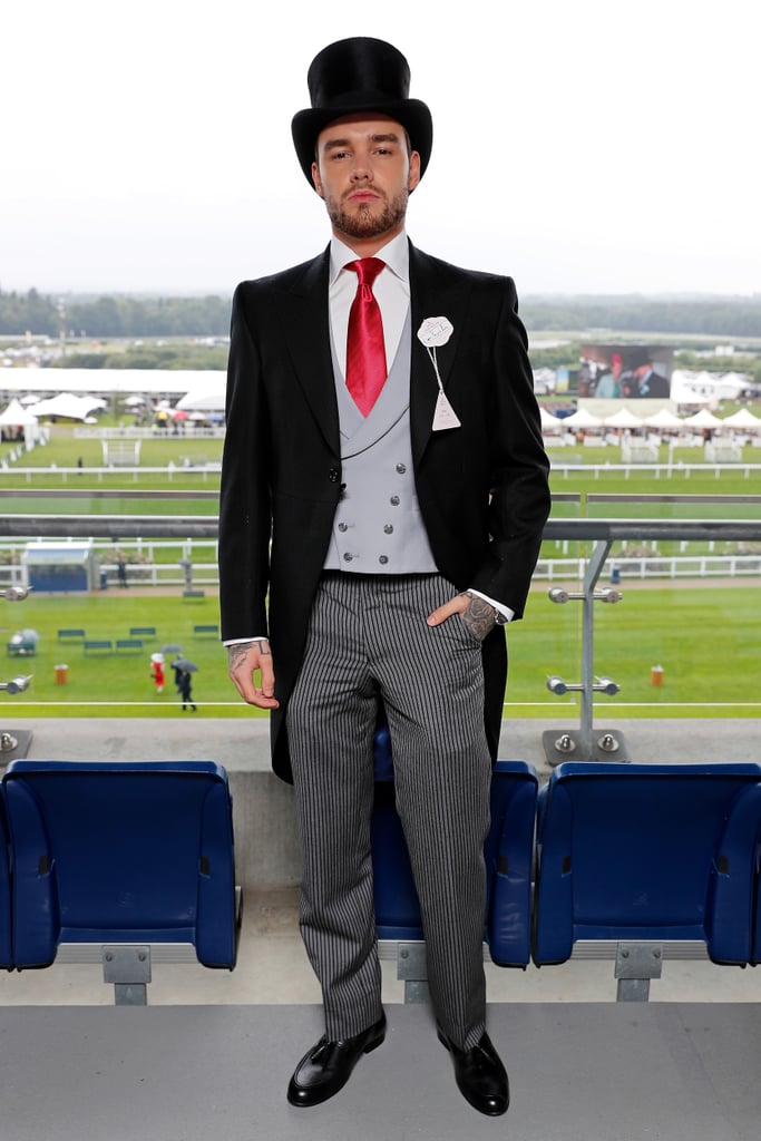 Liam Payne Channels Monopoly Man at Royal Ascot 2019