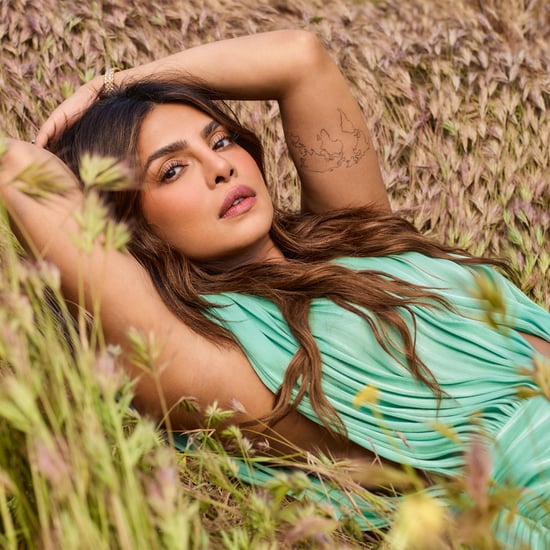 Priyanka Chopra's Side-Cutout Green Dress in The Zoe Report