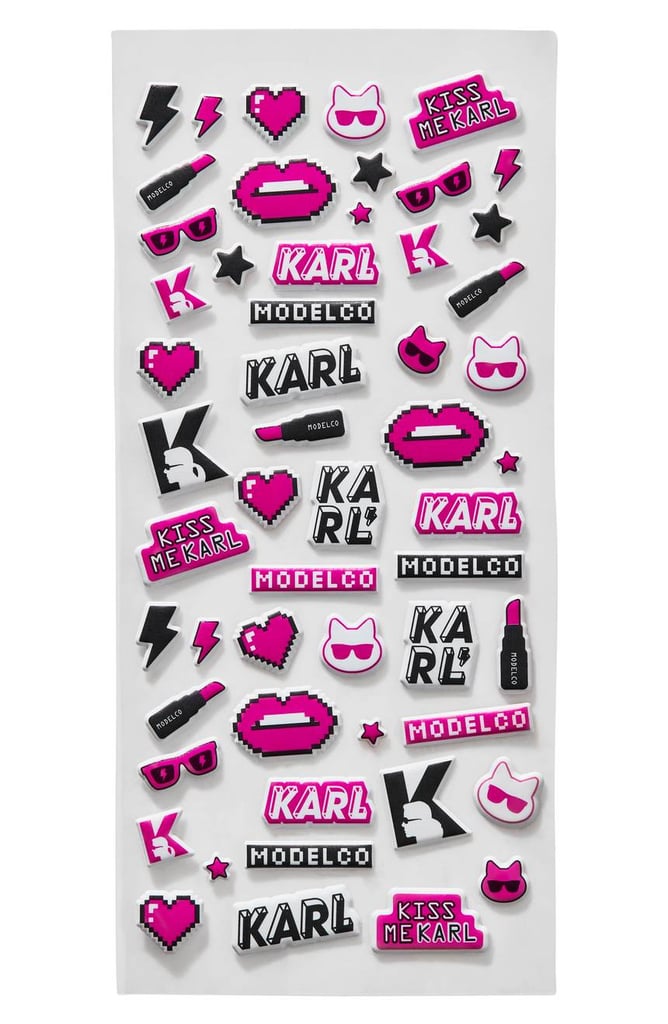 Kiss Me Karl Puffer Stickers