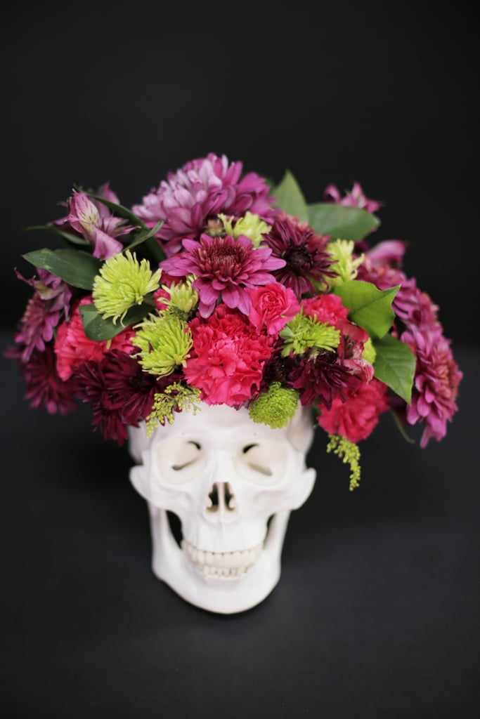 Skull Floral Centerpiece