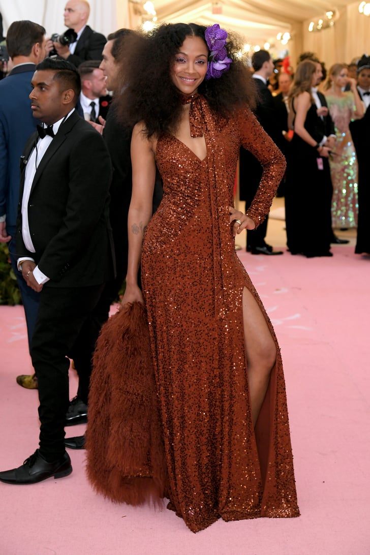 Zoe Saldana at Met Gala 2019 POPSUGAR Fashion Photo 6
