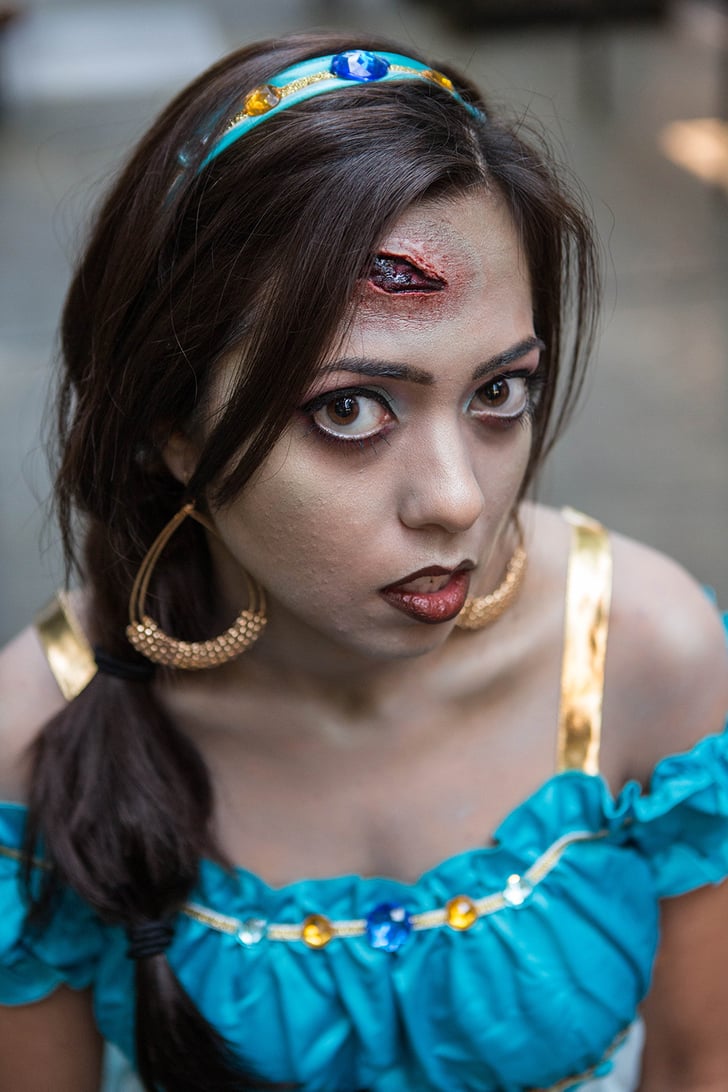 The Finished Look | Zombie Princess Jasmine Halloween Makeup | POPSUGAR