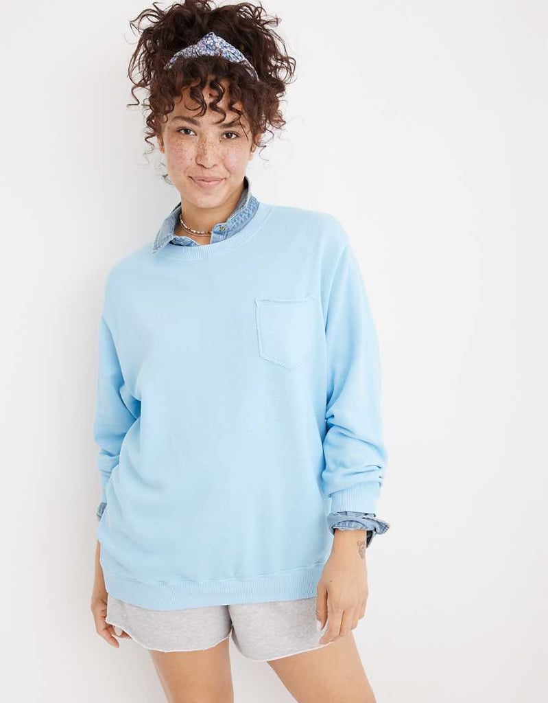 Cosy and Classic: Aerie The Sweat Everyday Crew Sweatshirt