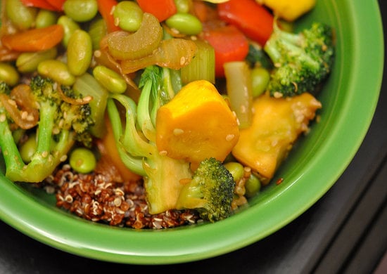 Vegetarian Stir Fry With Quinoa