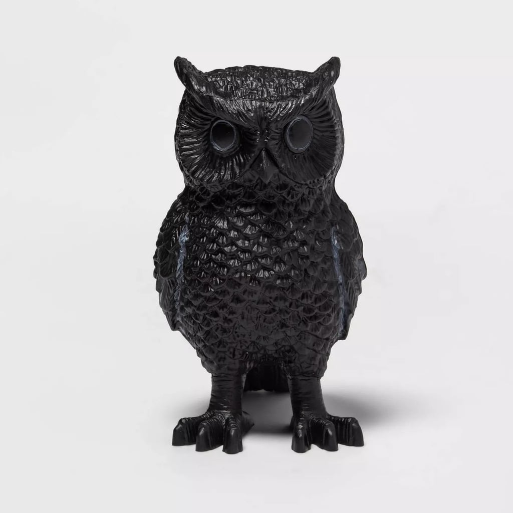 Owl Halloween Decorative Sculpture