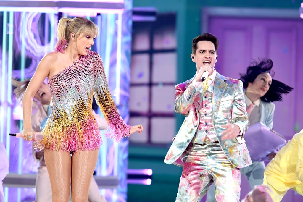 Taylor Swift Billboard Music Awards Rainbow Fringe Dress