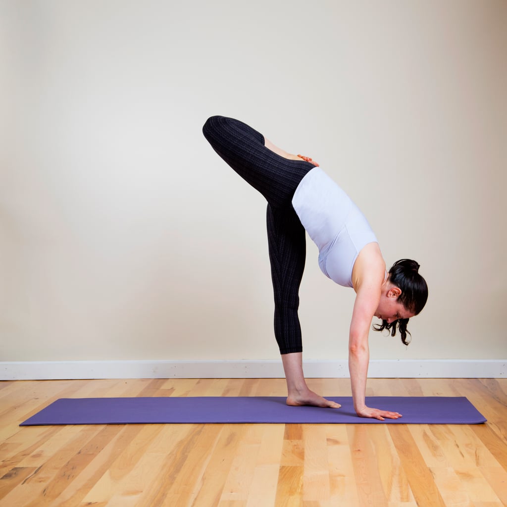 Yoga Pose 2: Bent Standing Split
