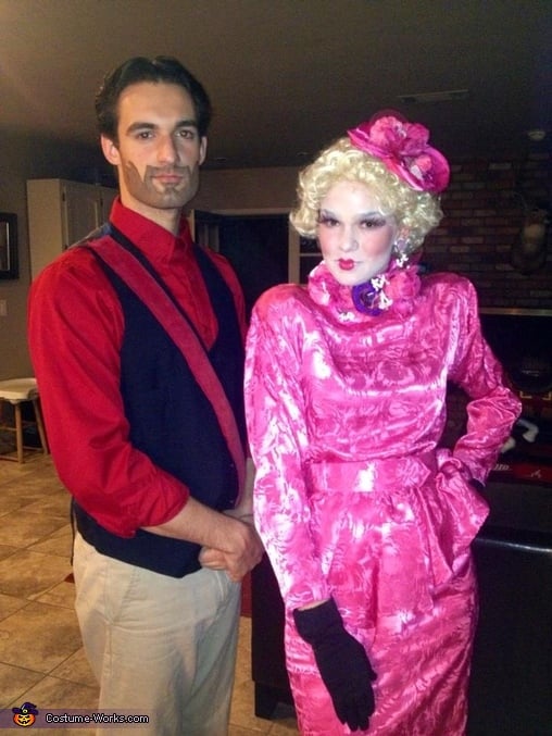 Seneca Crane And Effie Trinket From The Hunger Games Halloween Couples Costume Ideas 2012