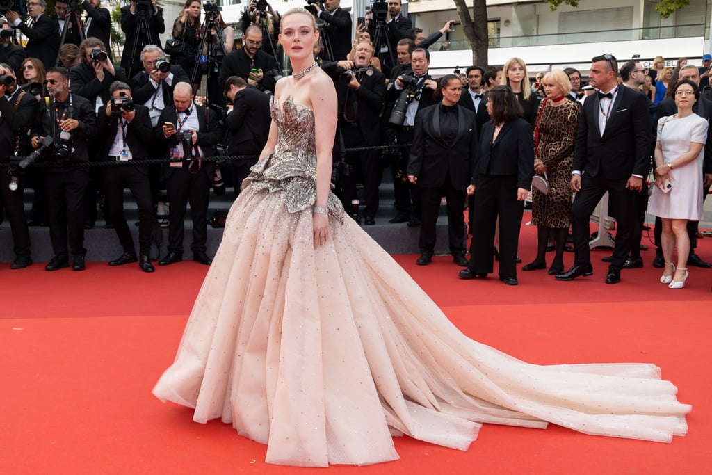 Elle Fanning at the "Jeanne du Barry" Screening at Cannes Film Festival