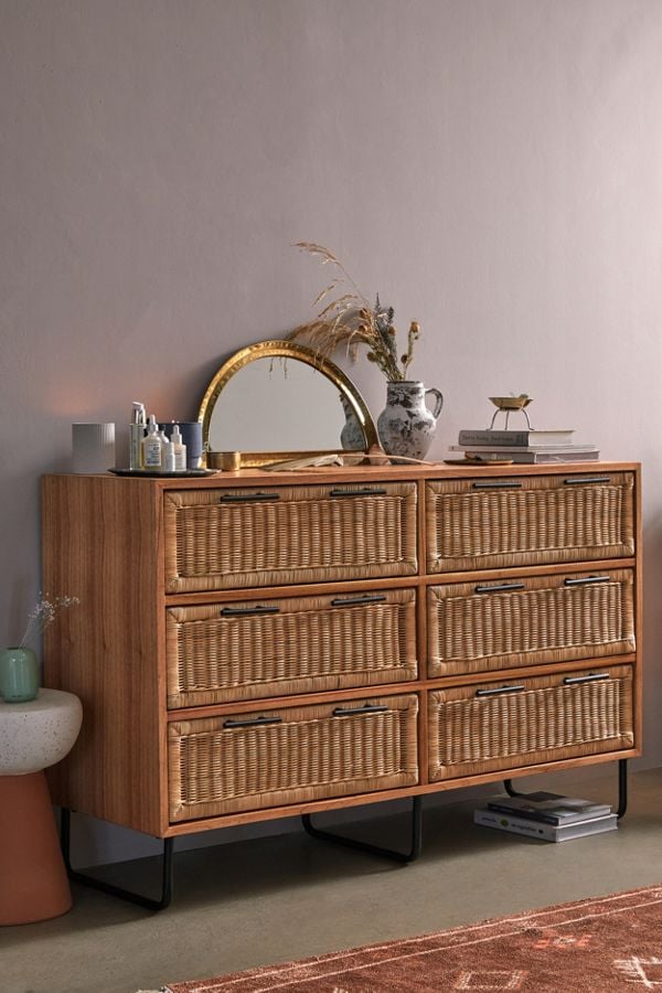 Mikko 6-Drawer Dresser