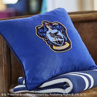 Ravenclaw Crest Throw Pillow