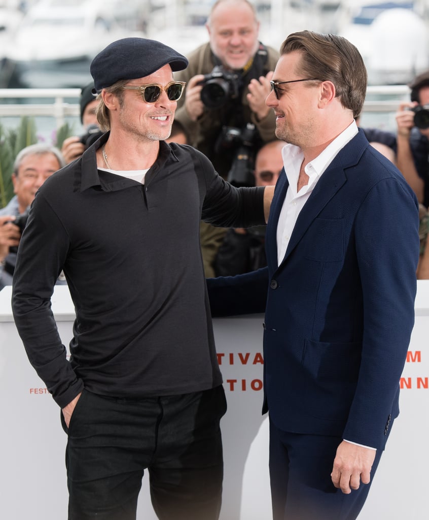 Brad Pitt and Leonardo DiCaprio Friendship Pictures