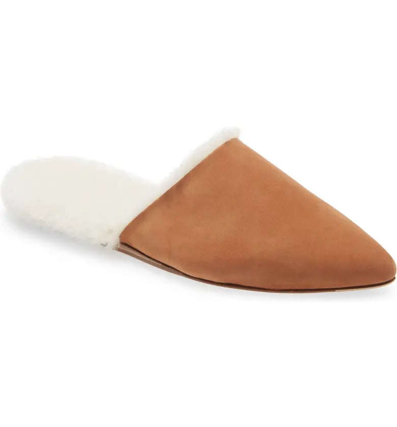 Stylish Step: Jenni Kayne Genuine Shearling Lined Mules